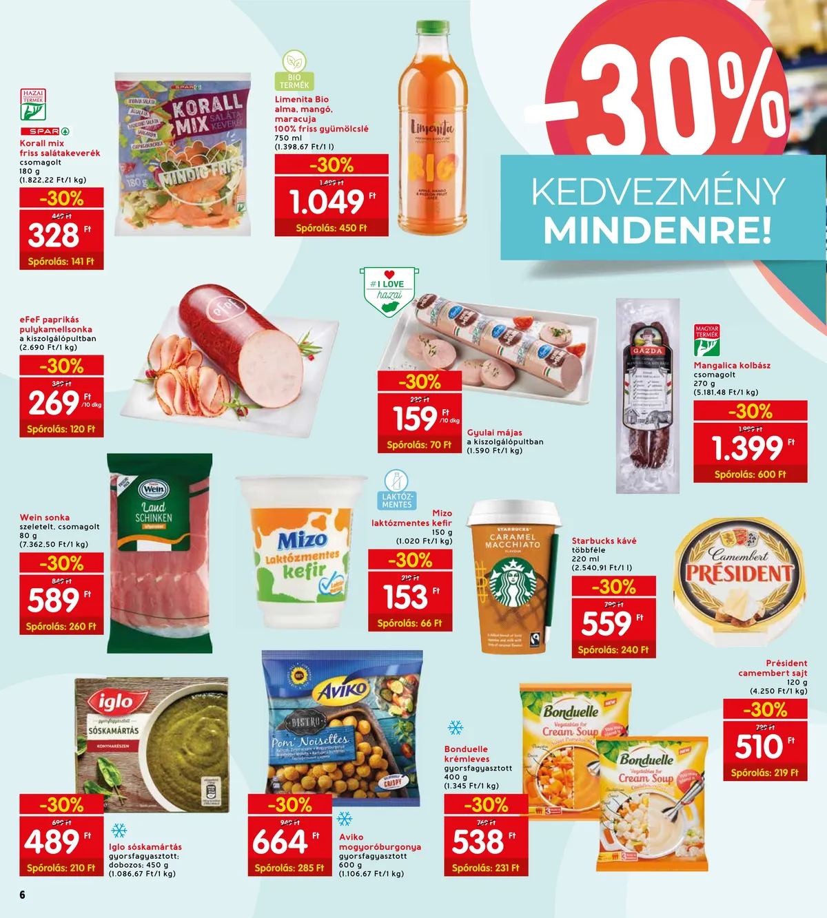 Interspar akciós újság 06.09–06.15 – 8. oldal
