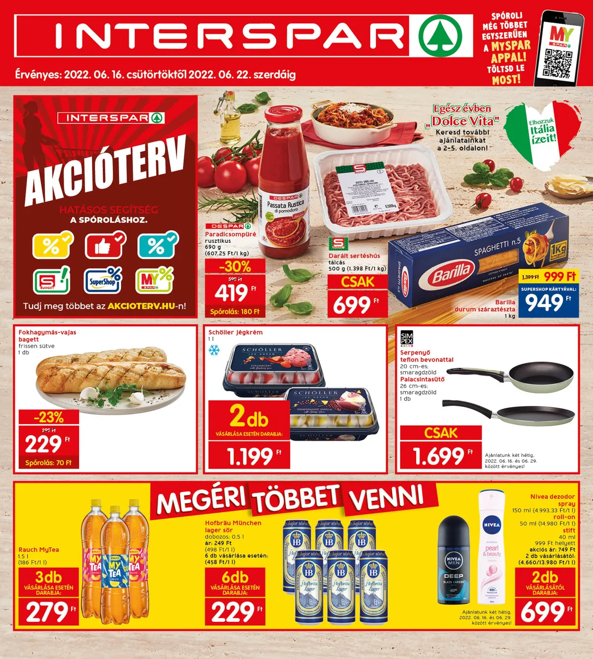 Interspar akciós újság 06.16–06.22