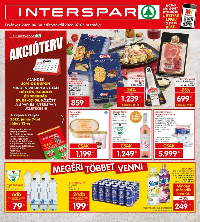 Interspar akciós újság 06.30–07.06
