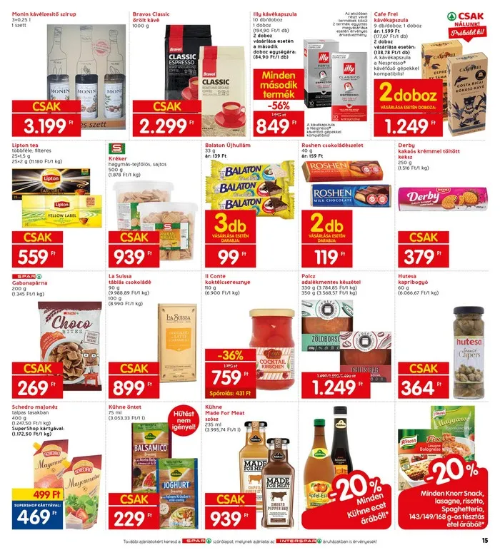 Interspar akciós újság 06.30–07.06 – 19. oldal