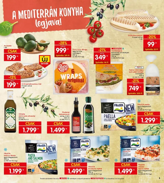Interspar akciós újság 06.30–07.06 – 3. oldal