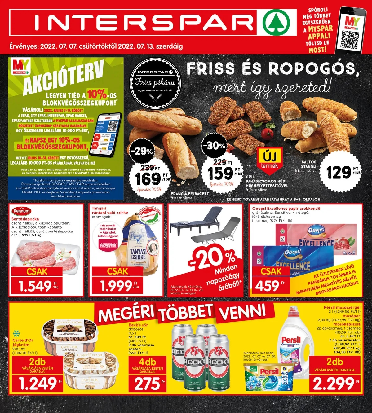 Interspar akciós újság 07.07–07.13