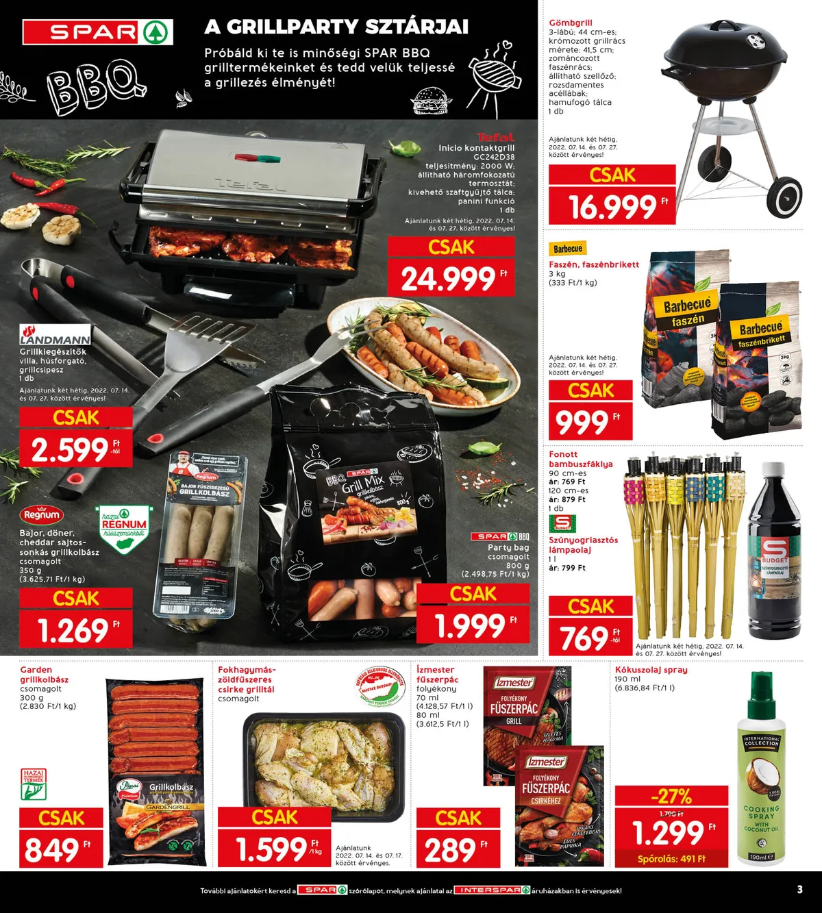 Interspar akciós újság 07.14–07.20 – 3. oldal