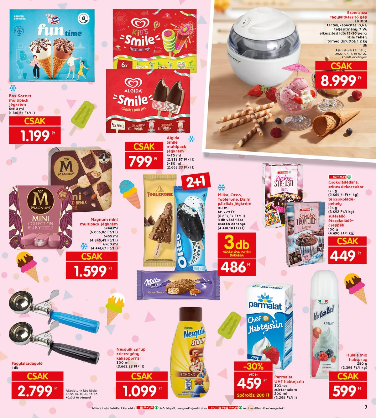 Interspar akciós újság 07.14–07.20 – 9. oldal