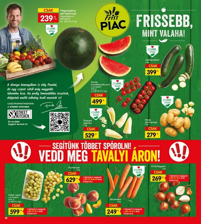 Interspar akciós újság 07.21–07.27 – 10. oldal