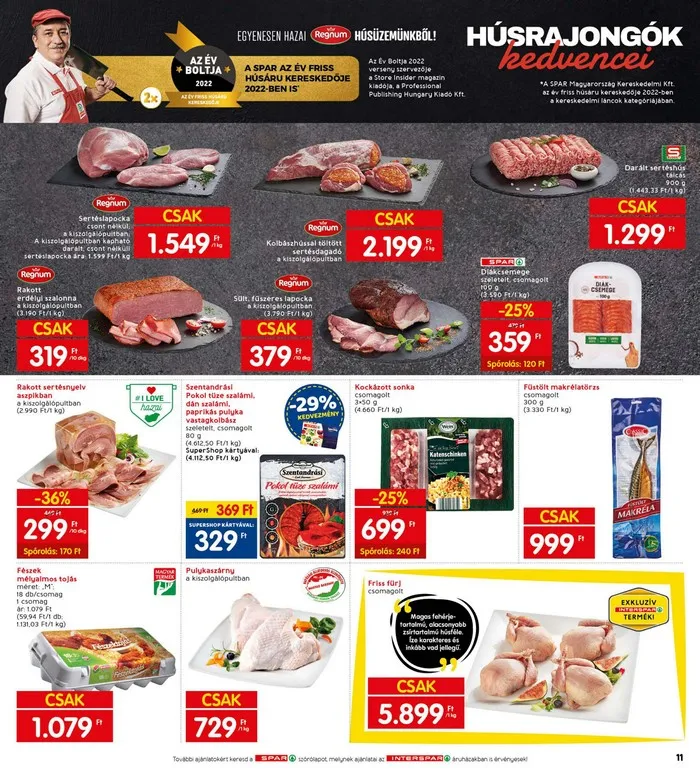 Interspar akciós újság 07.21–07.27 – 11. oldal