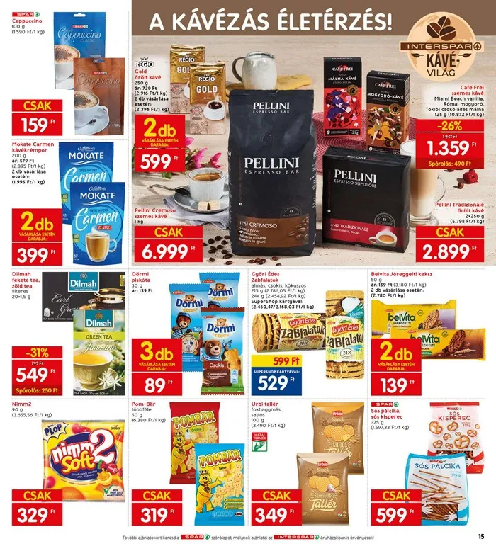 Interspar akciós újság 07.21–07.27 – 15. oldal