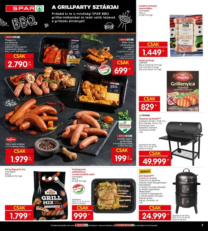 Interspar akciós újság 07.21–07.27 – 3. oldal