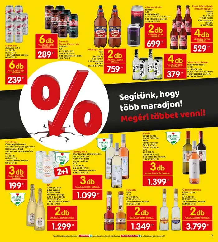 Interspar akciós újság 07.21–07.27 – 7. oldal
