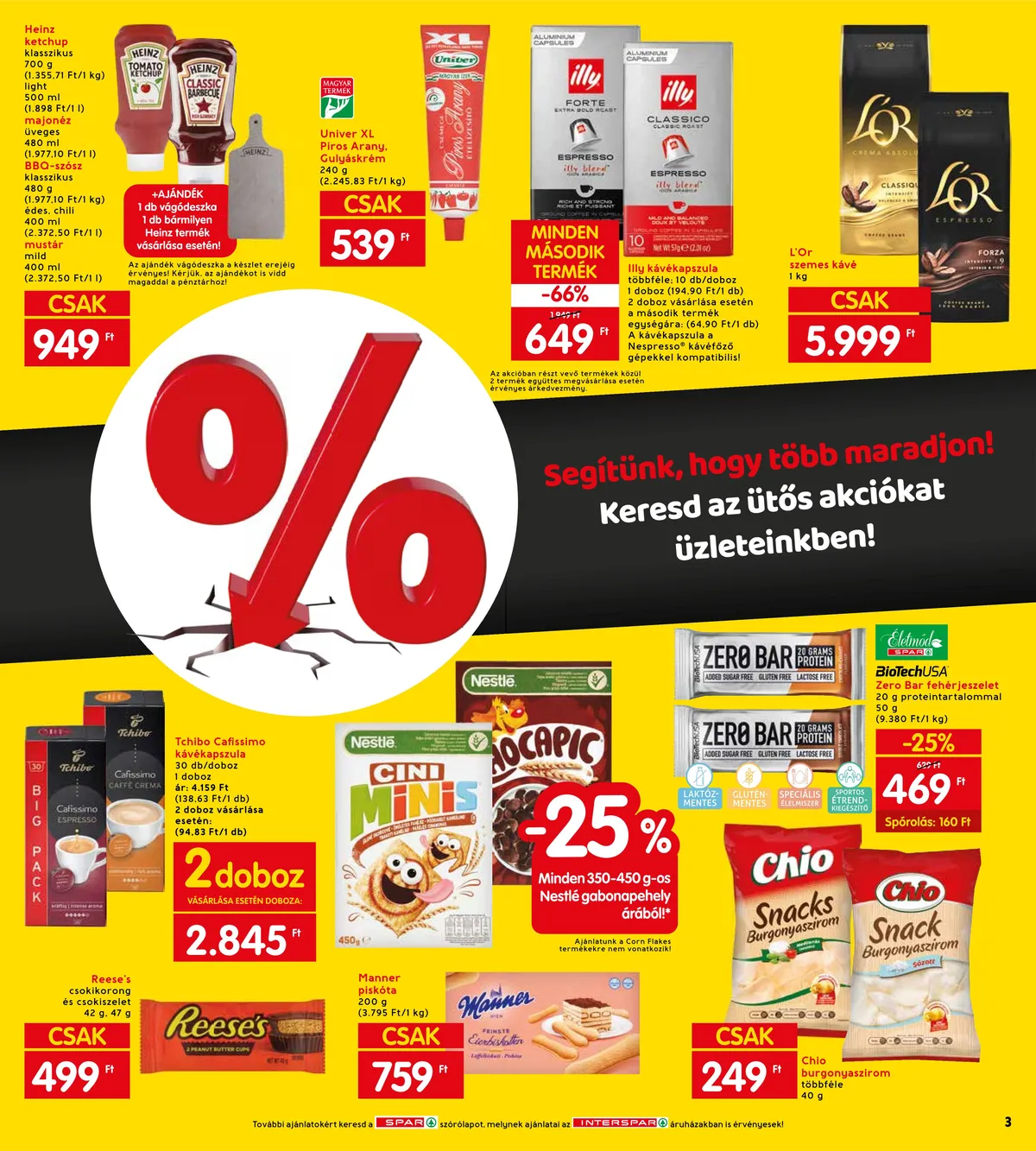 Interspar akciós újság 07.28–08.03 – 3. oldal