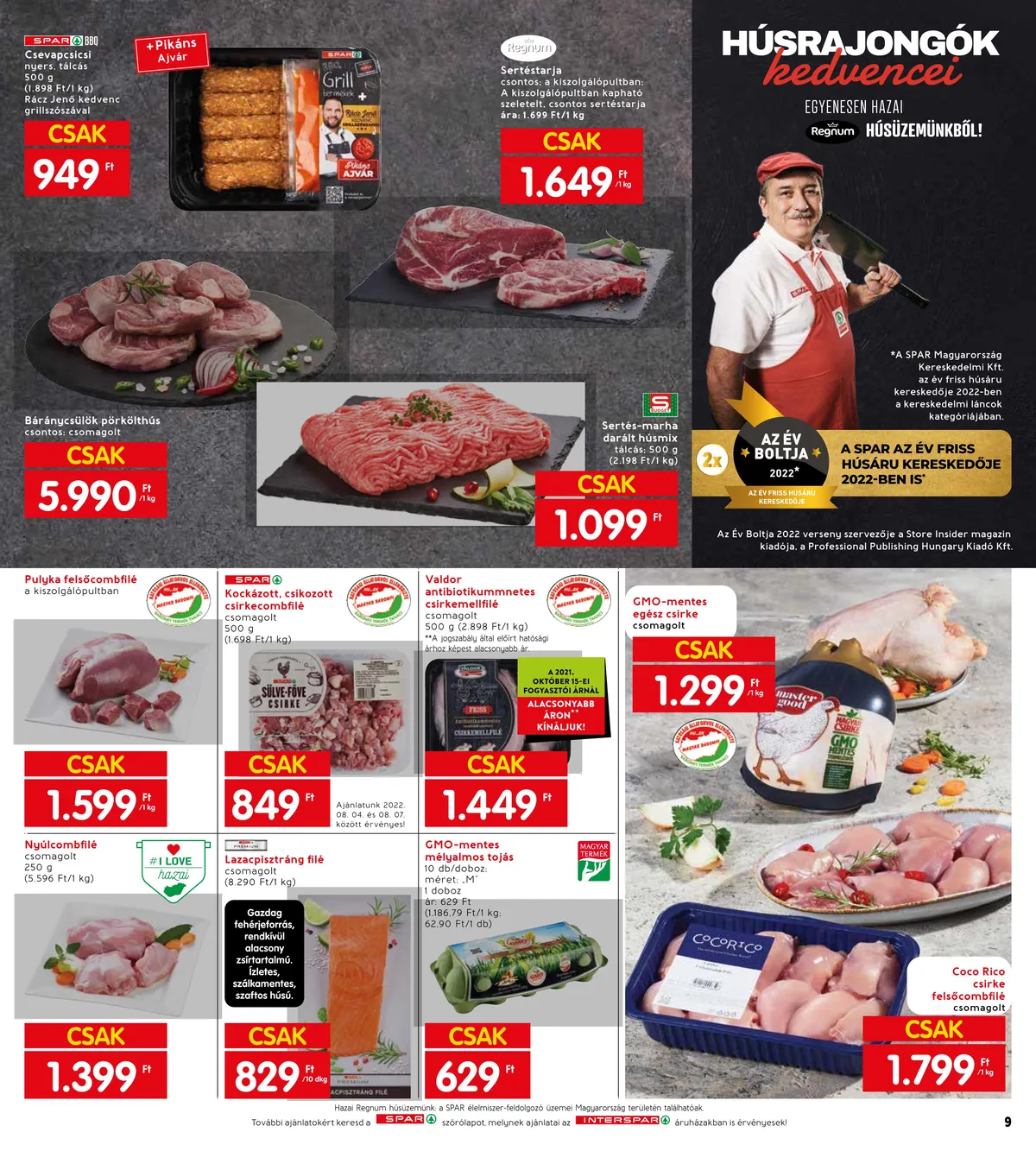 Interspar akciós újság 08.04–08.10 – 13. oldal