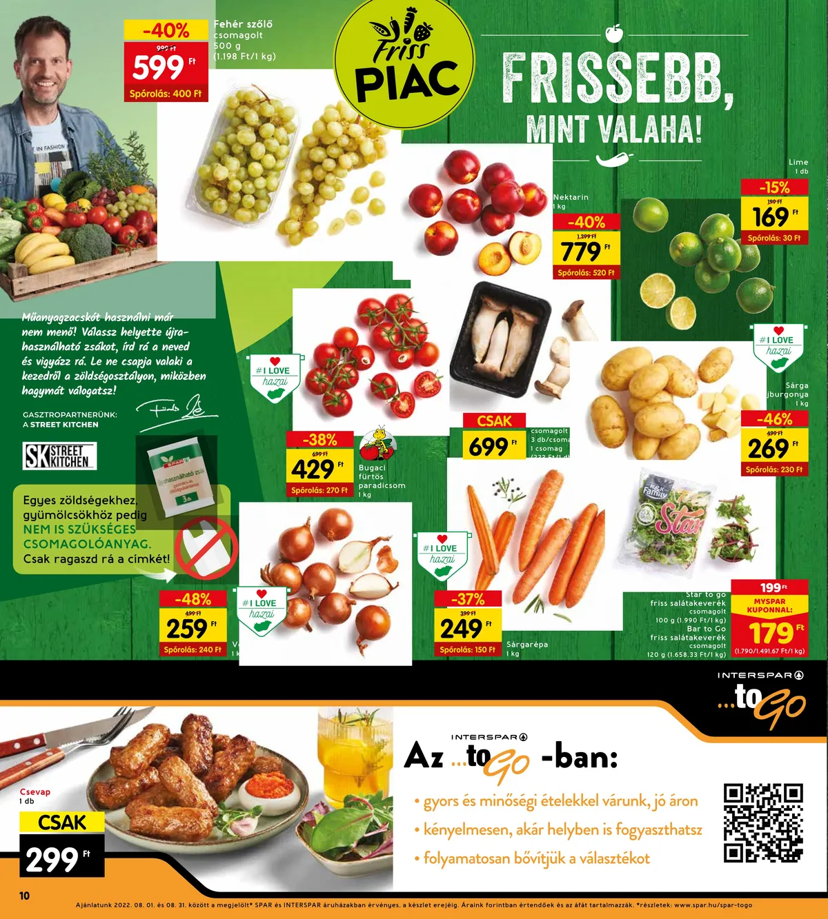 Interspar akciós újság 08.04–08.10 – 16. oldal