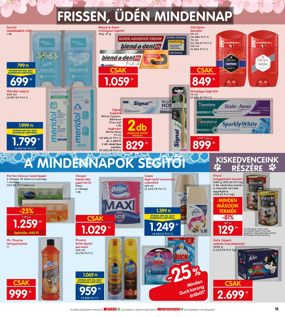 Interspar akciós újság 08.04–08.10 – 21. oldal