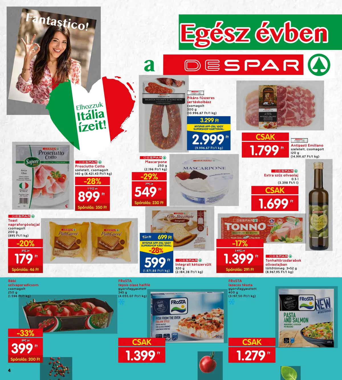 Interspar akciós újság 08.04–08.10 – 6. oldal