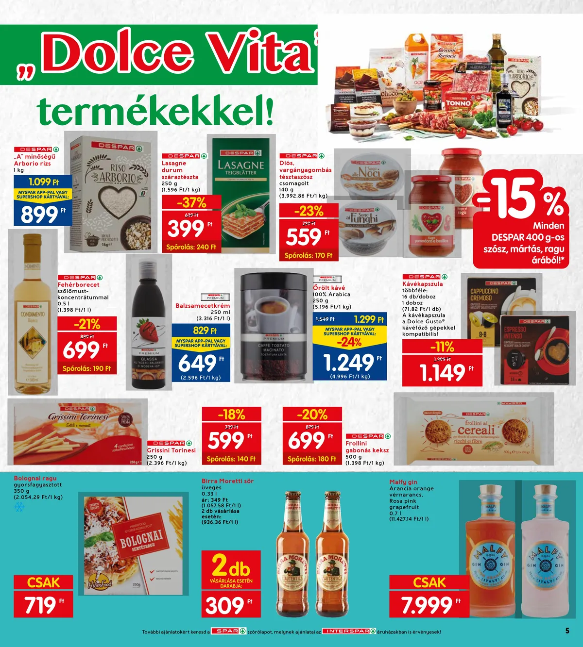Interspar akciós újság 08.04–08.10 – 7. oldal