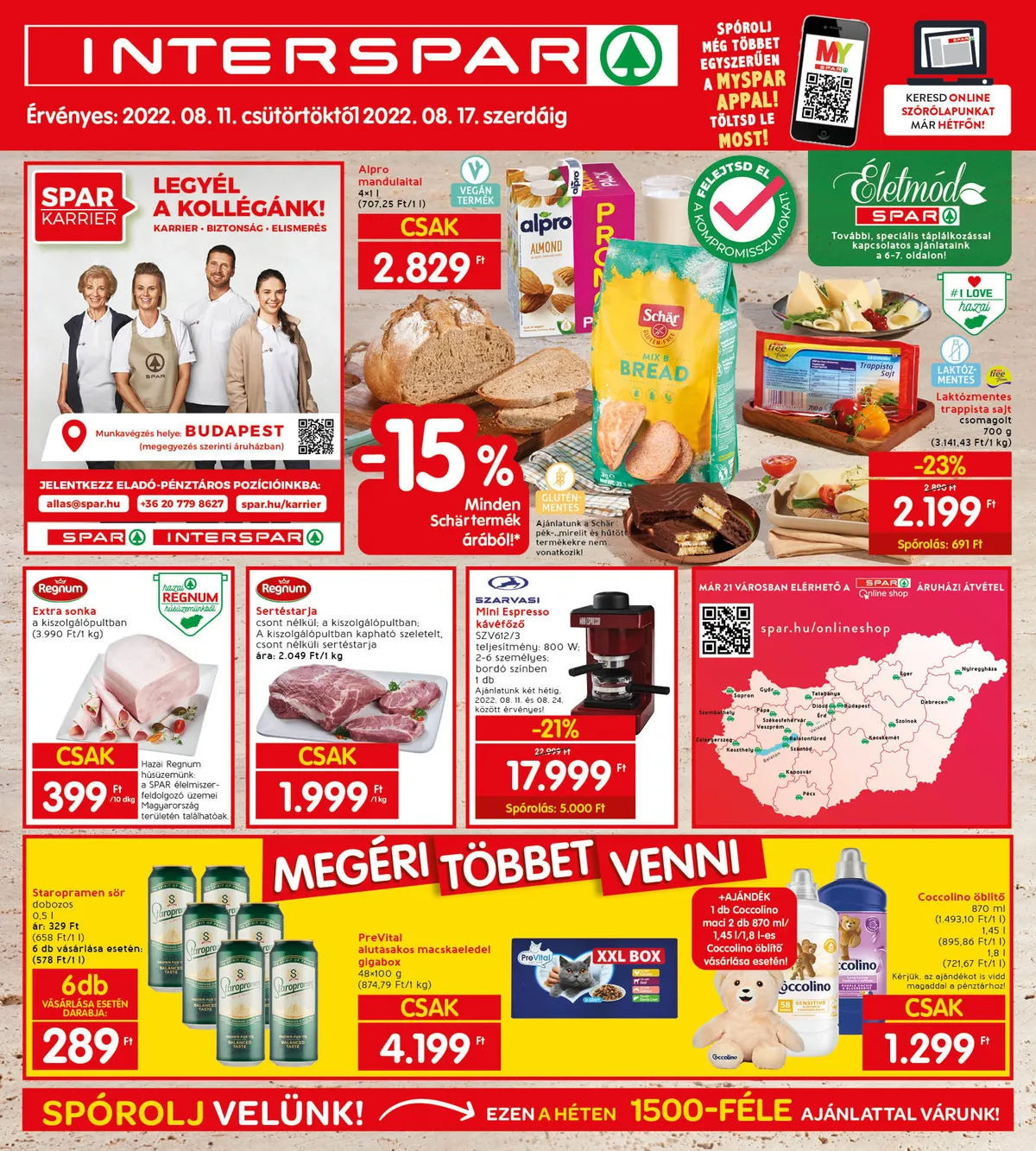 Interspar akciós újság 08.11–08.17