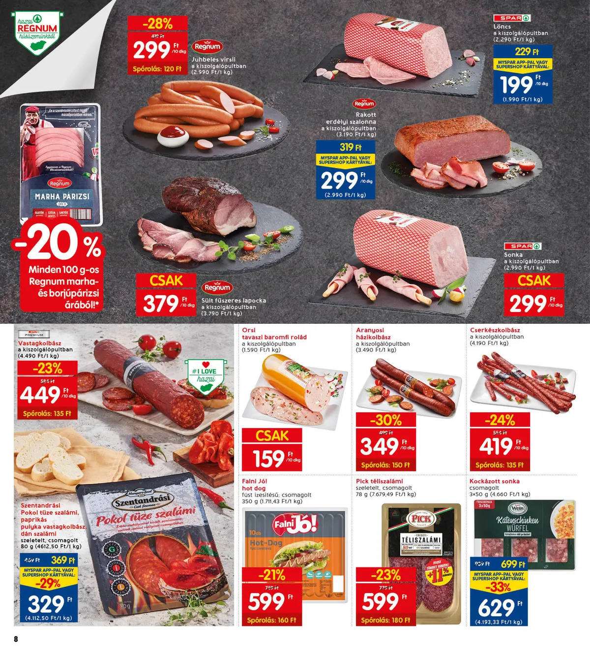 Interspar akciós újság 08.11–08.17 – 12. oldal