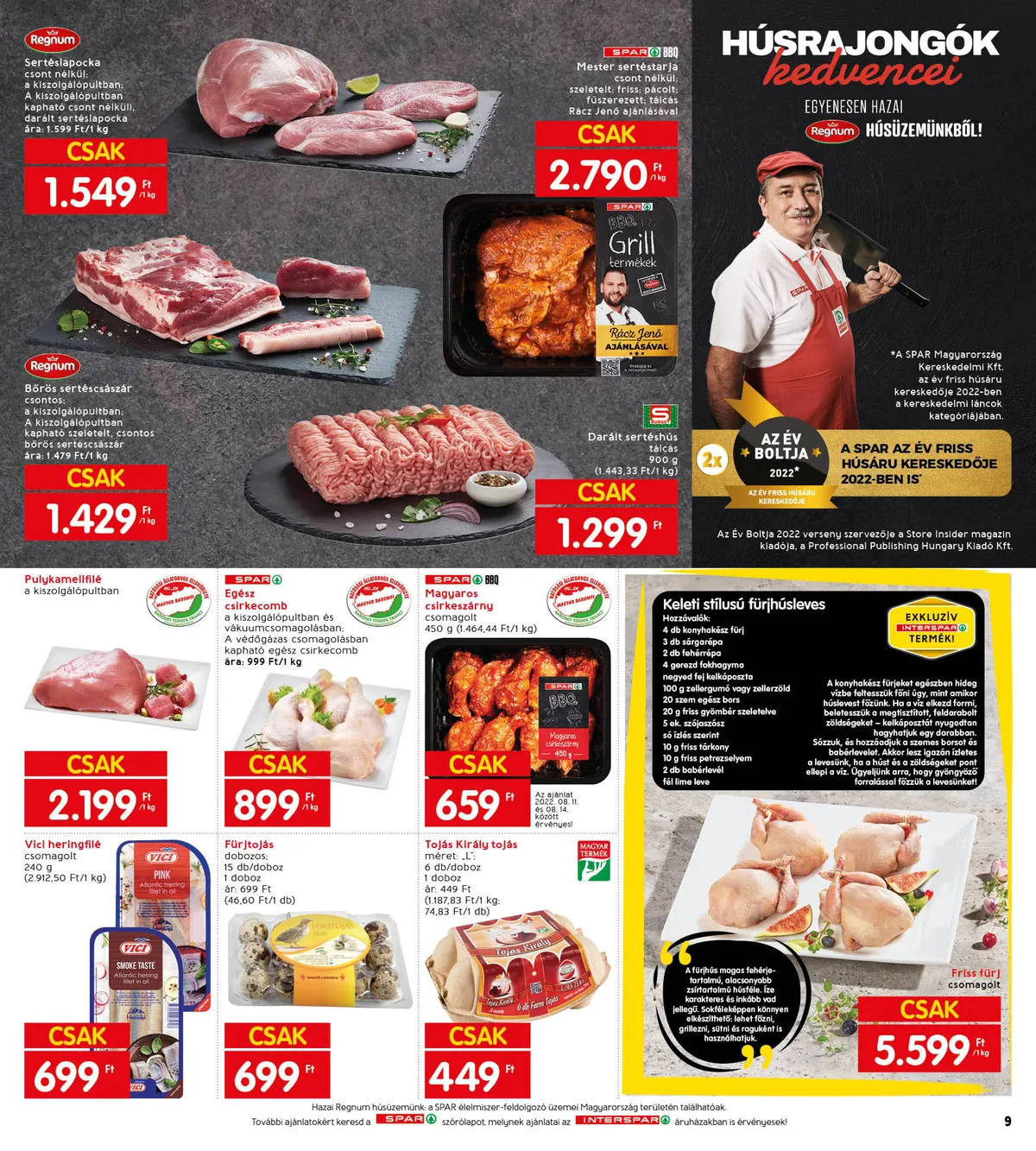 Interspar akciós újság 08.11–08.17 – 13. oldal
