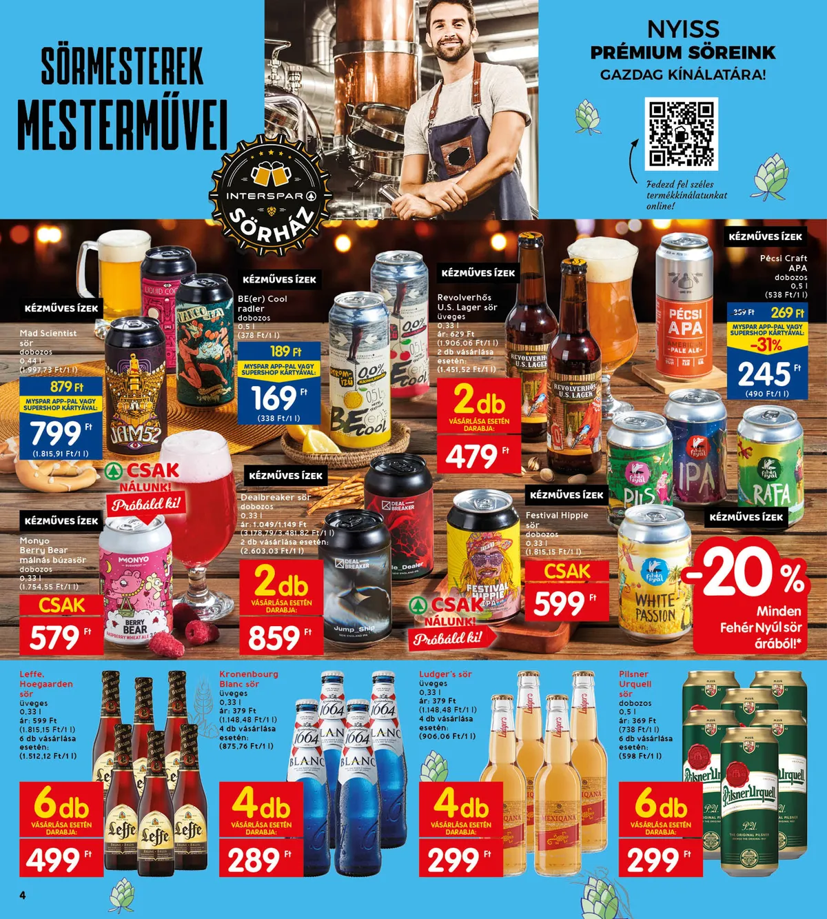 Interspar akciós újság 08.11–08.17 – 4. oldal
