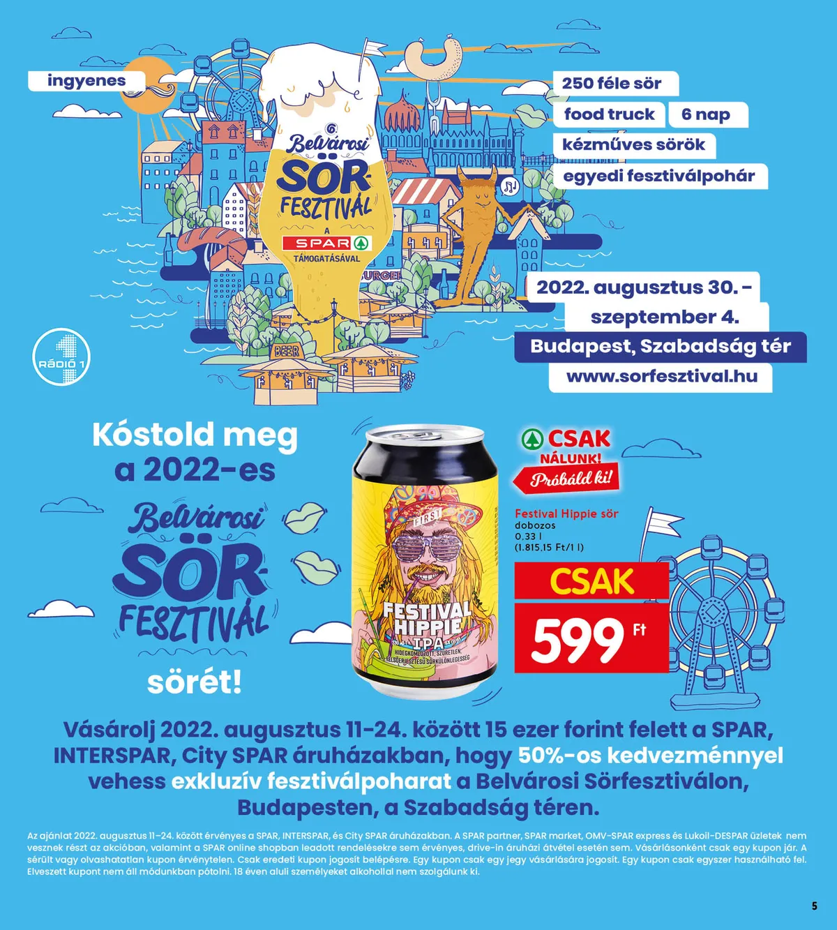 Interspar akciós újság 08.11–08.17 – 5. oldal