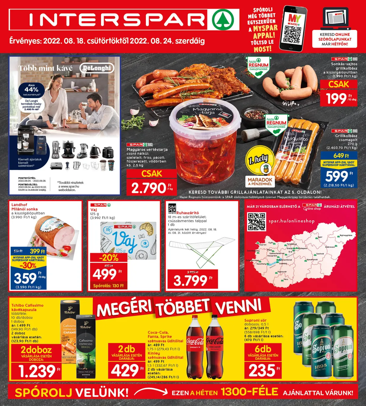 Interspar akciós újság 08.18–08.24