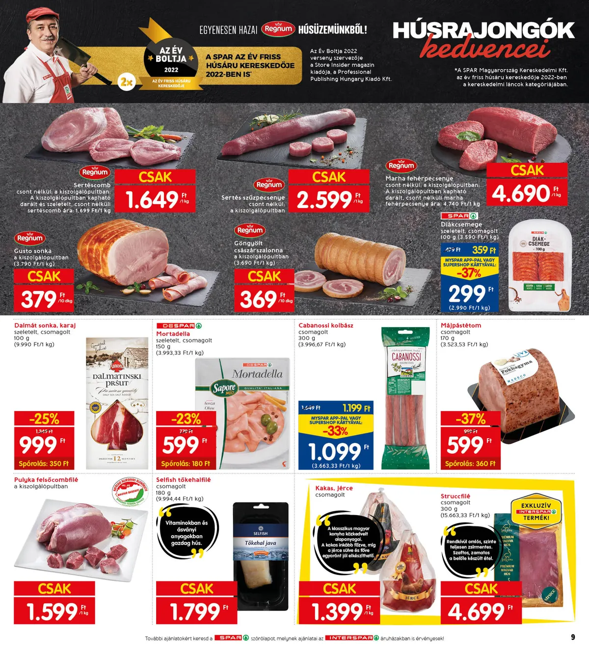 Interspar akciós újság 08.18–08.24 – 13. oldal