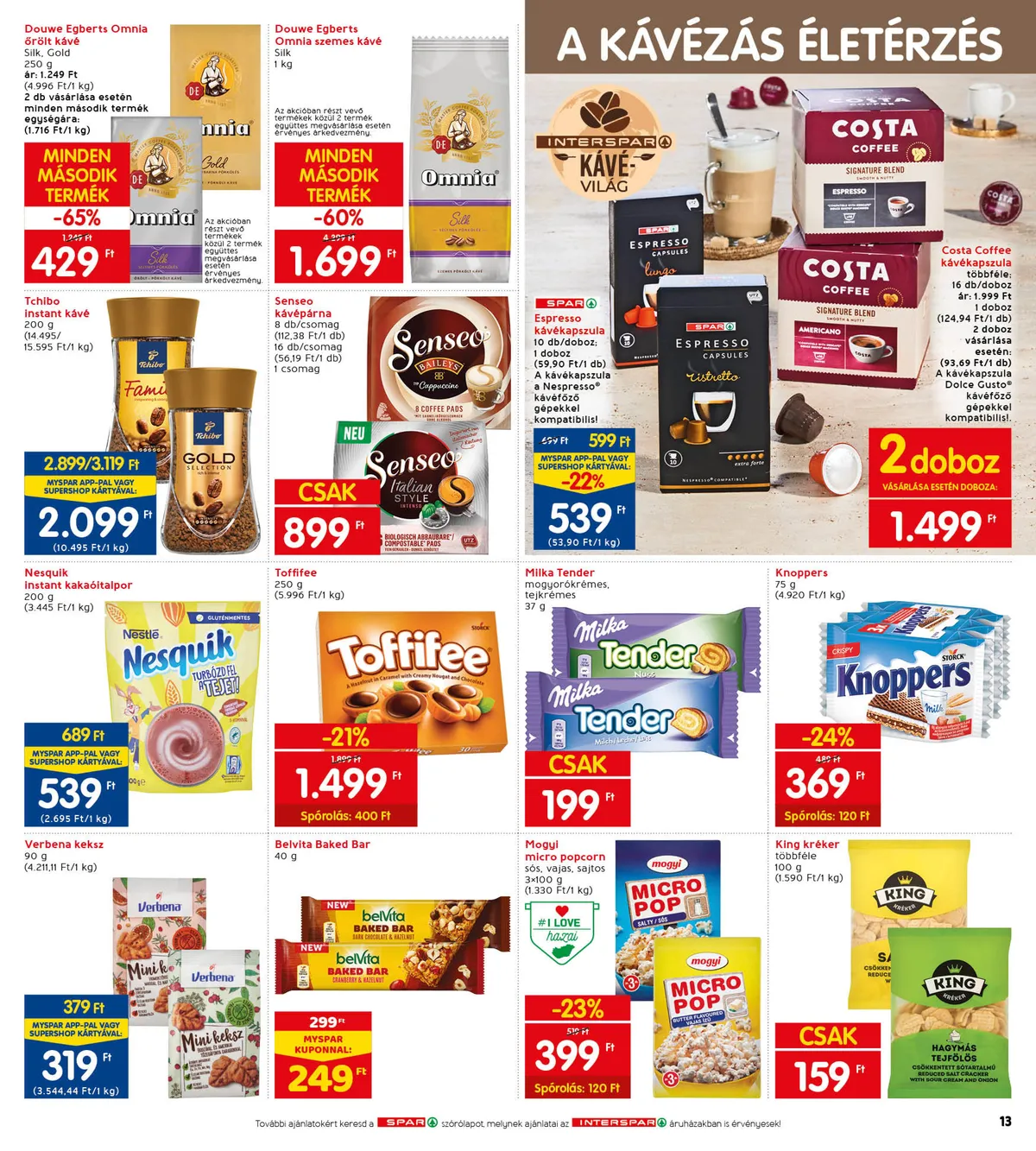 Interspar akciós újság 08.18–08.24 – 19. oldal