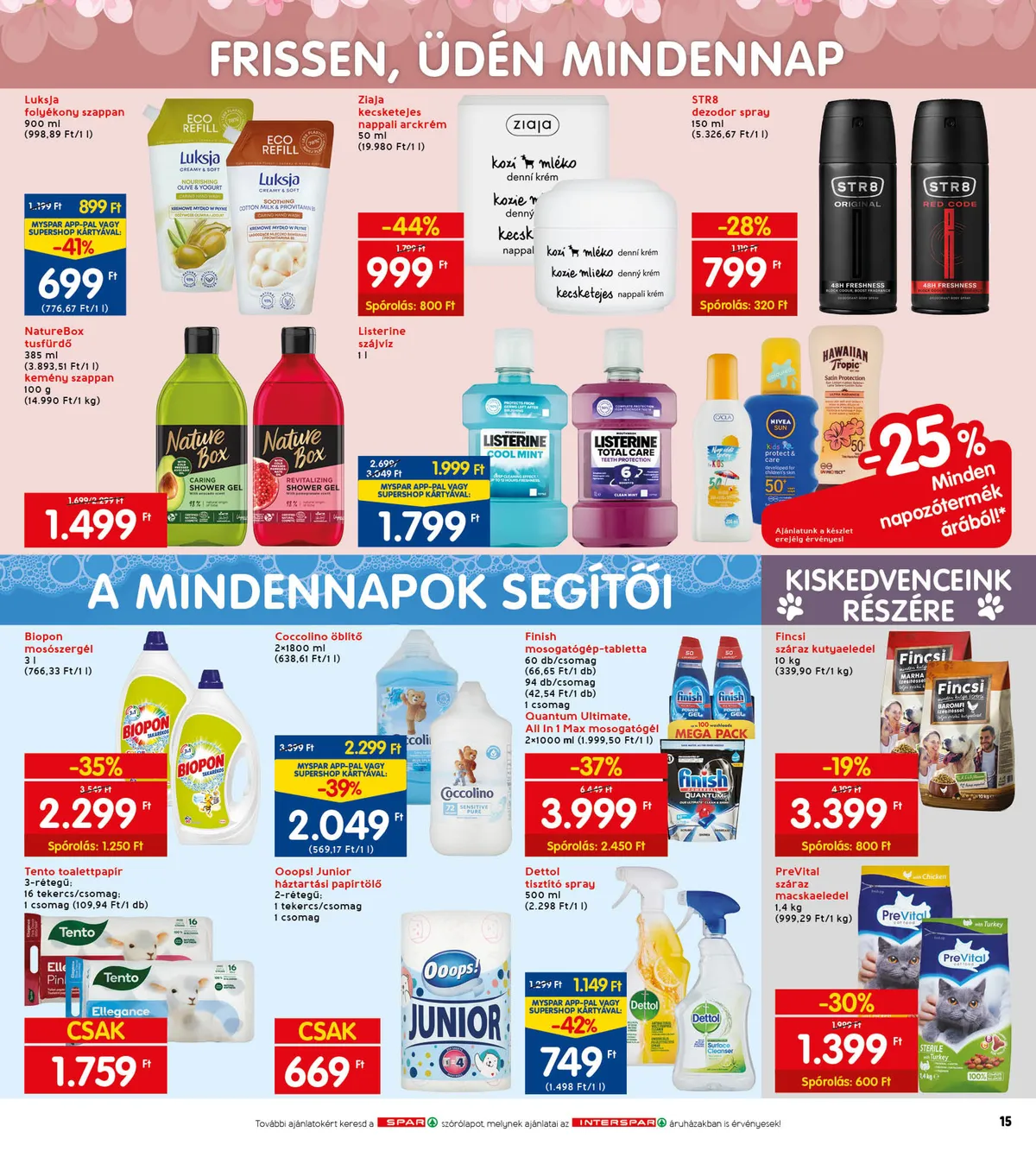 Interspar akciós újság 08.18–08.24 – 21. oldal