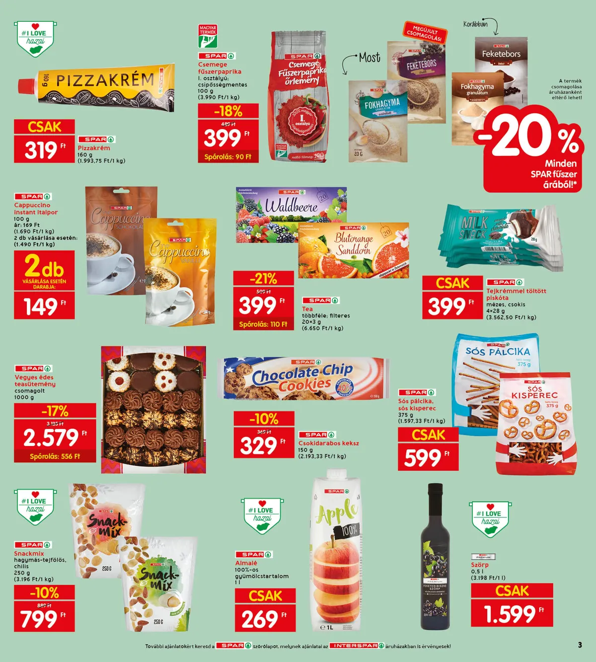 Interspar akciós újság 08.18–08.24 – 3. oldal