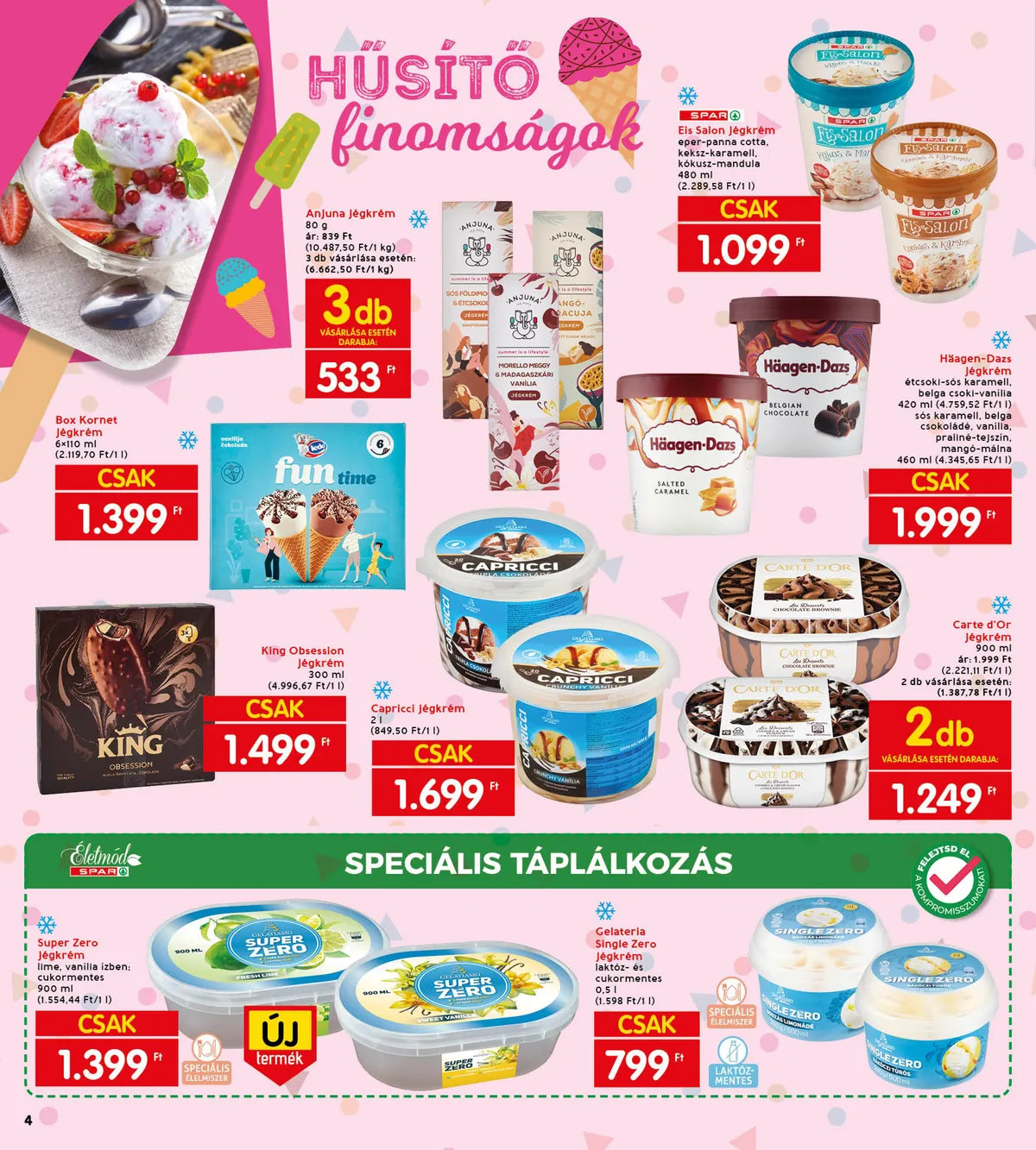 Interspar akciós újság 08.18–08.24 – 4. oldal
