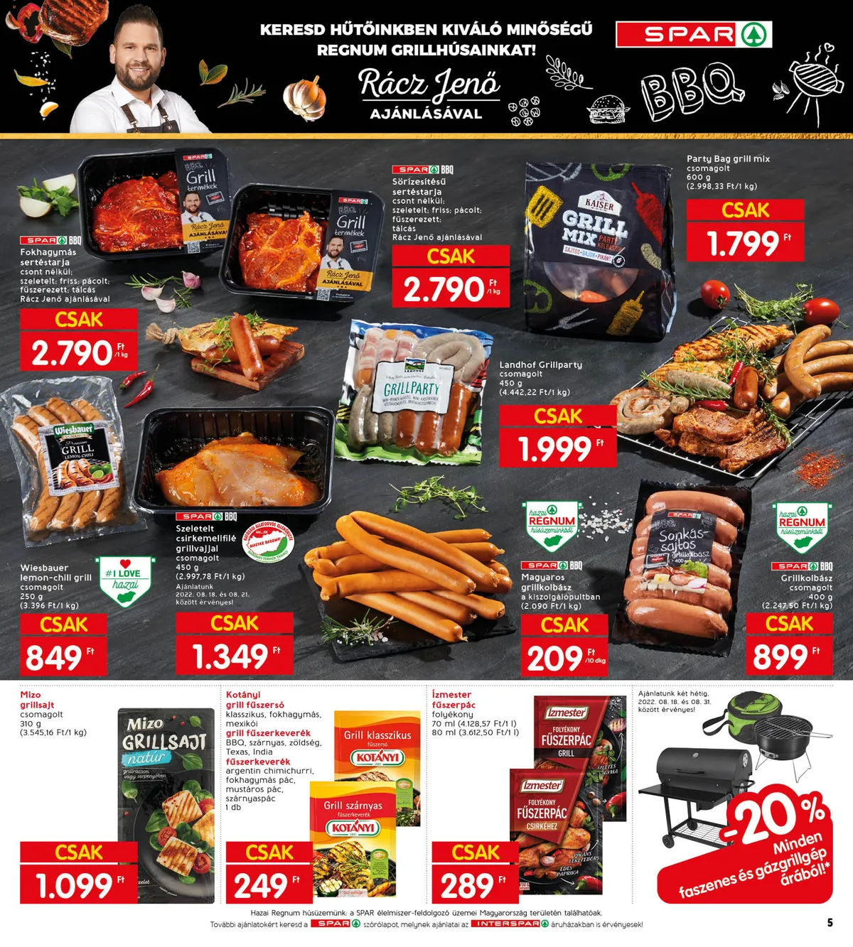 Interspar akciós újság 08.18–08.24 – 7. oldal