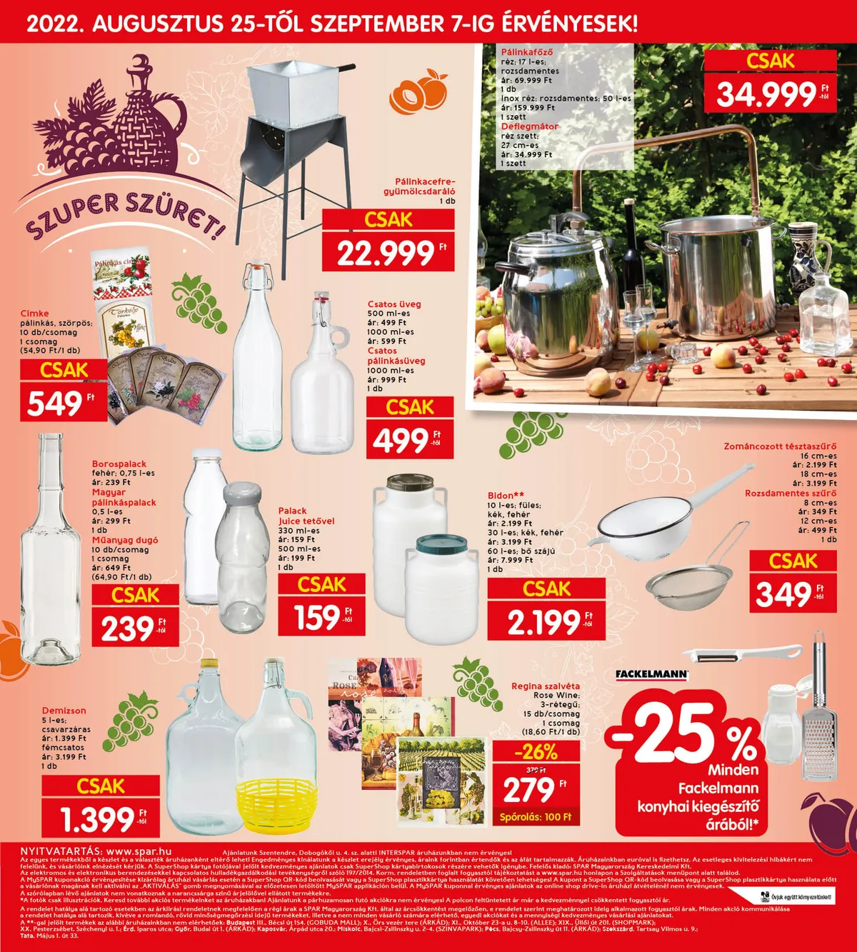 Interspar akciós újság 08.25–08.31 – 23. oldal