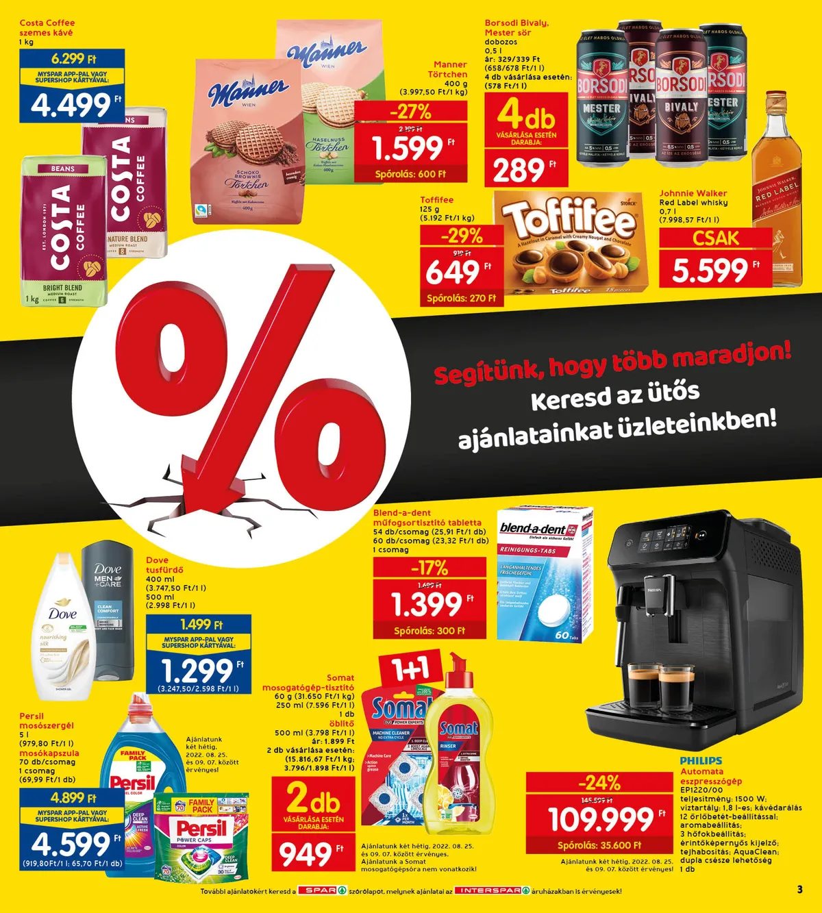Interspar akciós újság 08.25–08.31 – 3. oldal