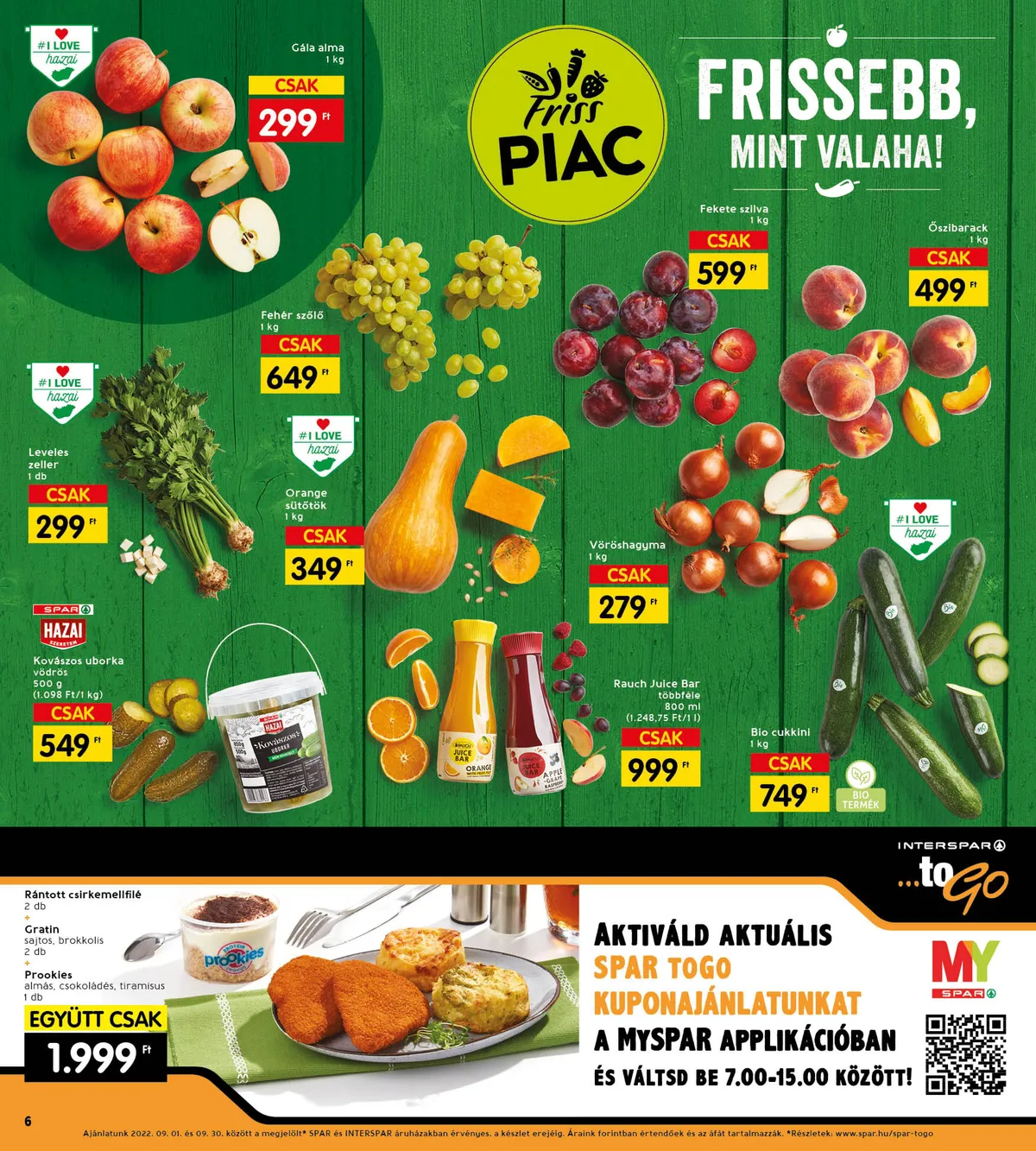Interspar akciós újság 09.08–09.14 – 10. oldal