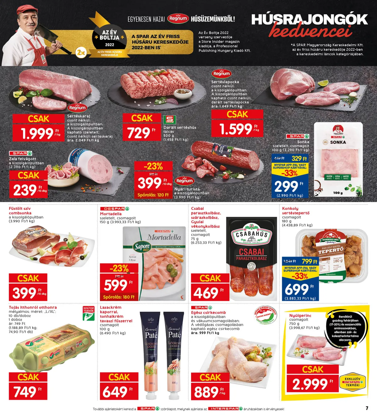 Interspar akciós újság 09.08–09.14 – 11. oldal