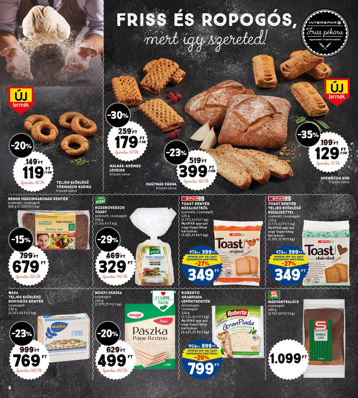 Interspar akciós újság 09.08–09.14 – 12. oldal