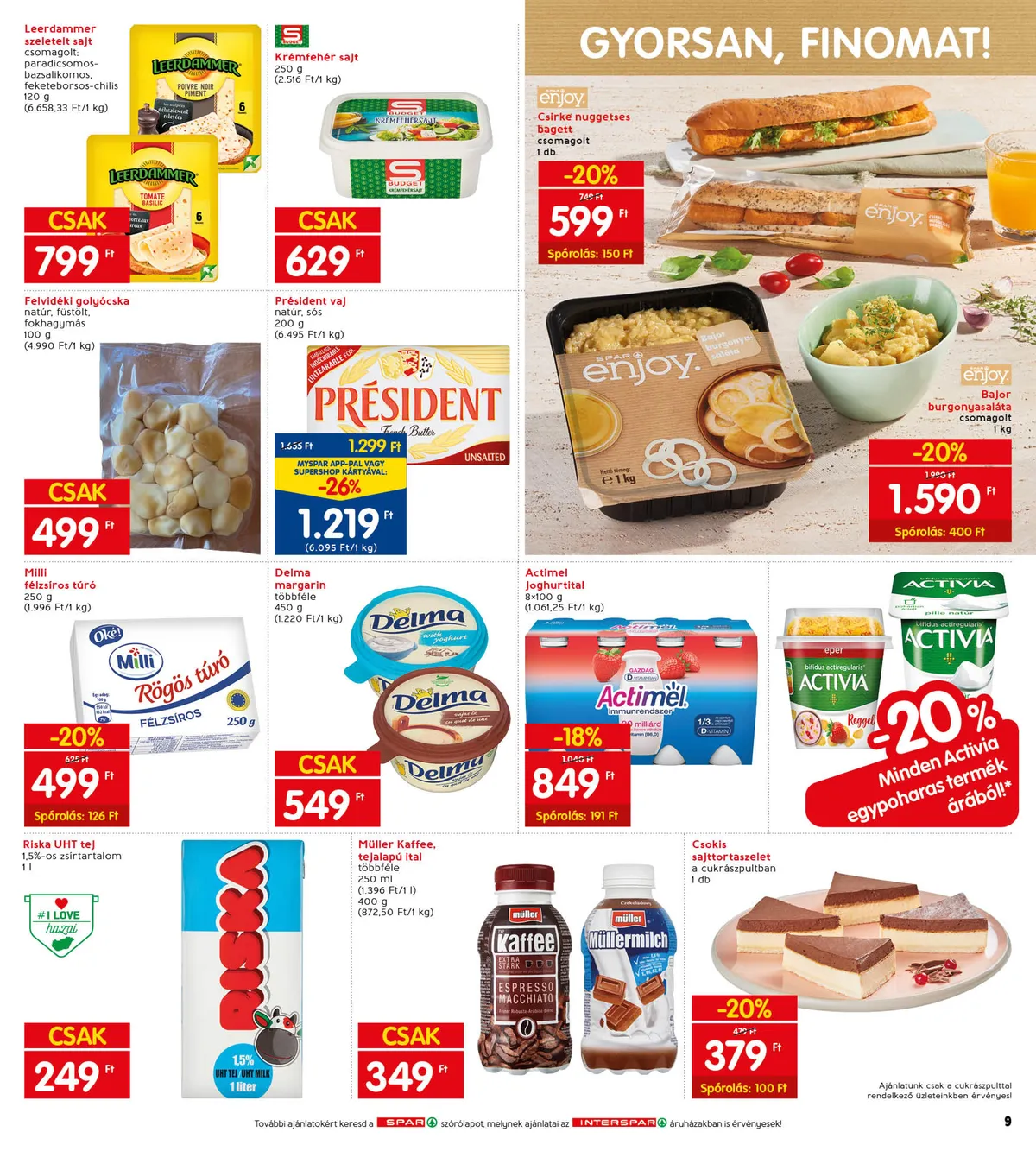 Interspar akciós újság 09.08–09.14 – 13. oldal