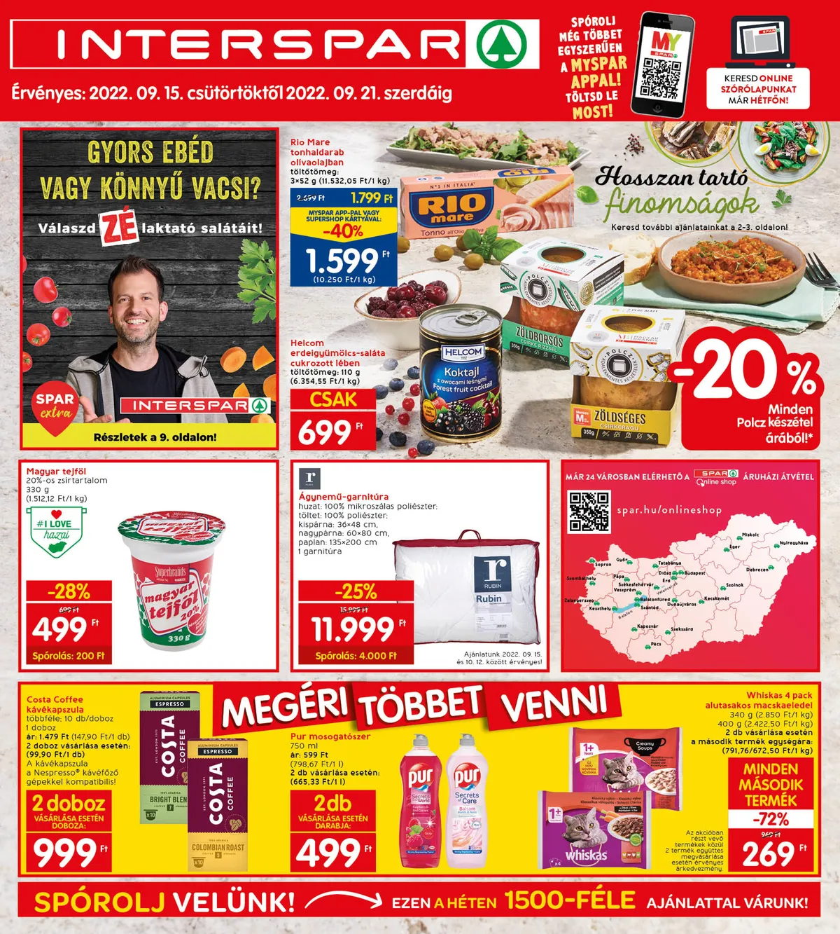 Interspar akciós újság 09.15–09.21