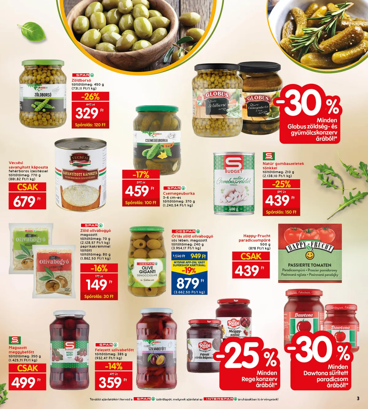 Interspar akciós újság 09.15–09.21 – 3. oldal