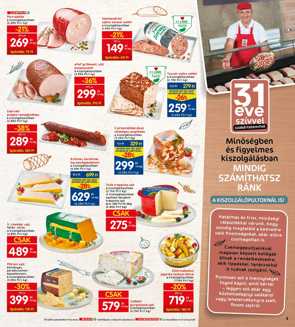 Interspar akciós újság 09.15–09.21 – 7. oldal