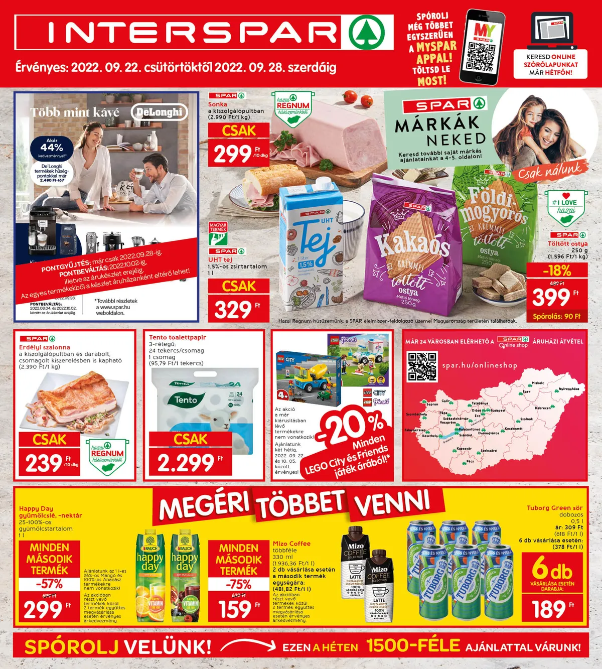 Interspar akciós újság 09.22–09.28