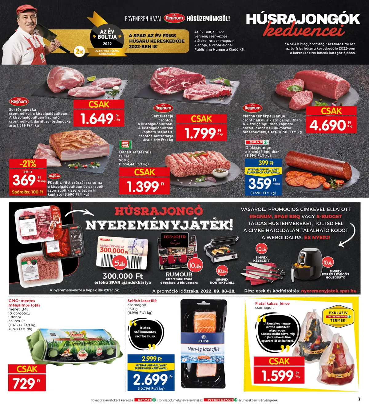 Interspar akciós újság 09.22–09.28 – 11. oldal