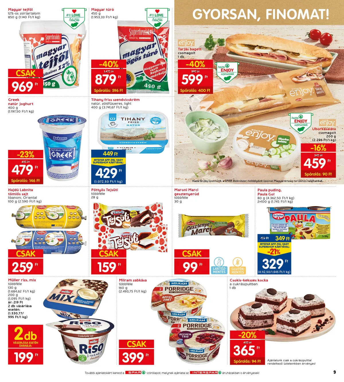 Interspar akciós újság 09.22–09.28 – 13. oldal