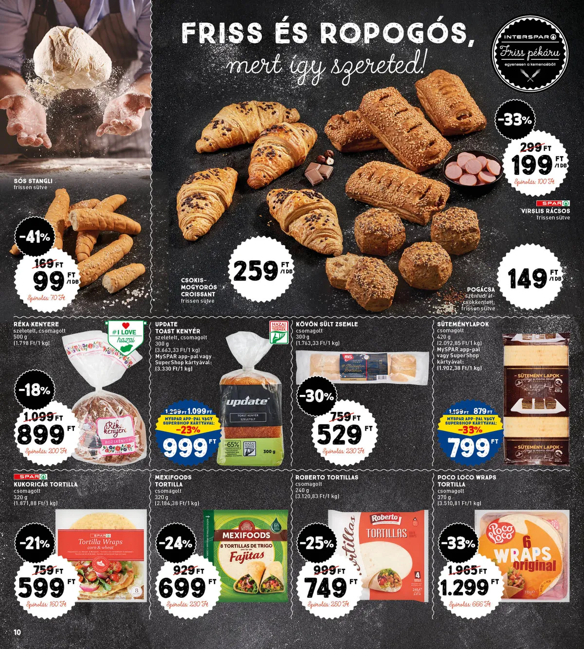 Interspar akciós újság 09.22–09.28 – 14. oldal