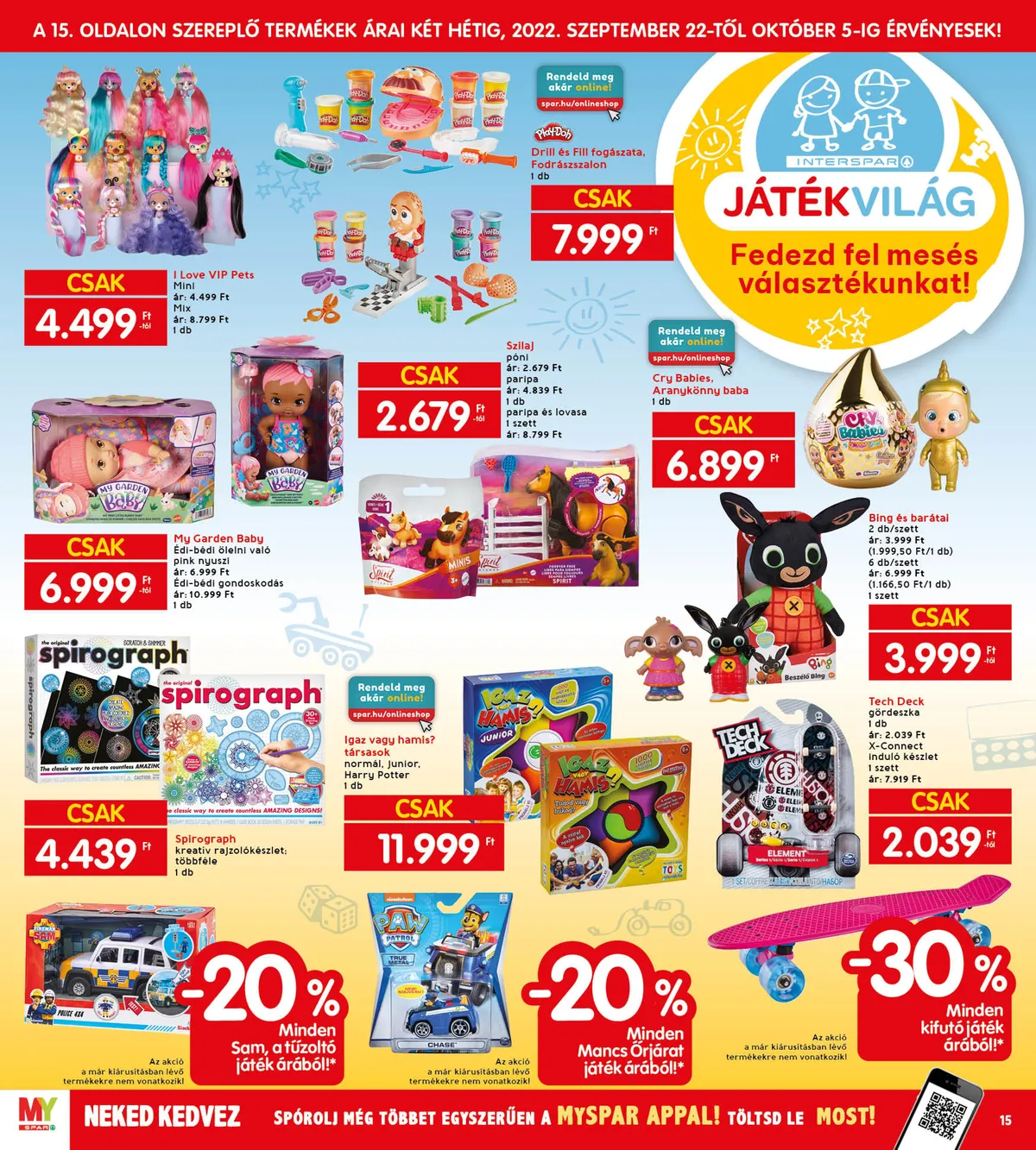 Interspar akciós újság 09.22–09.28 – 21. oldal