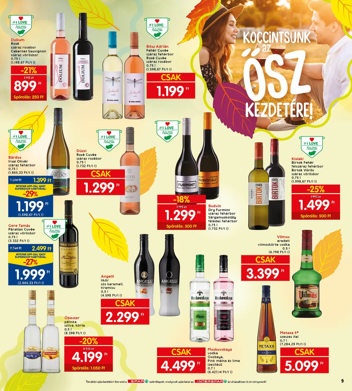 Interspar akciós újság 09.29–10.05 – 13. oldal
