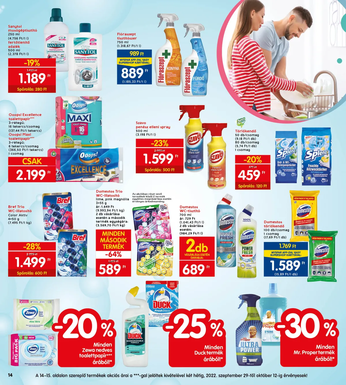 Interspar akciós újság 09.29–10.05 – 20. oldal