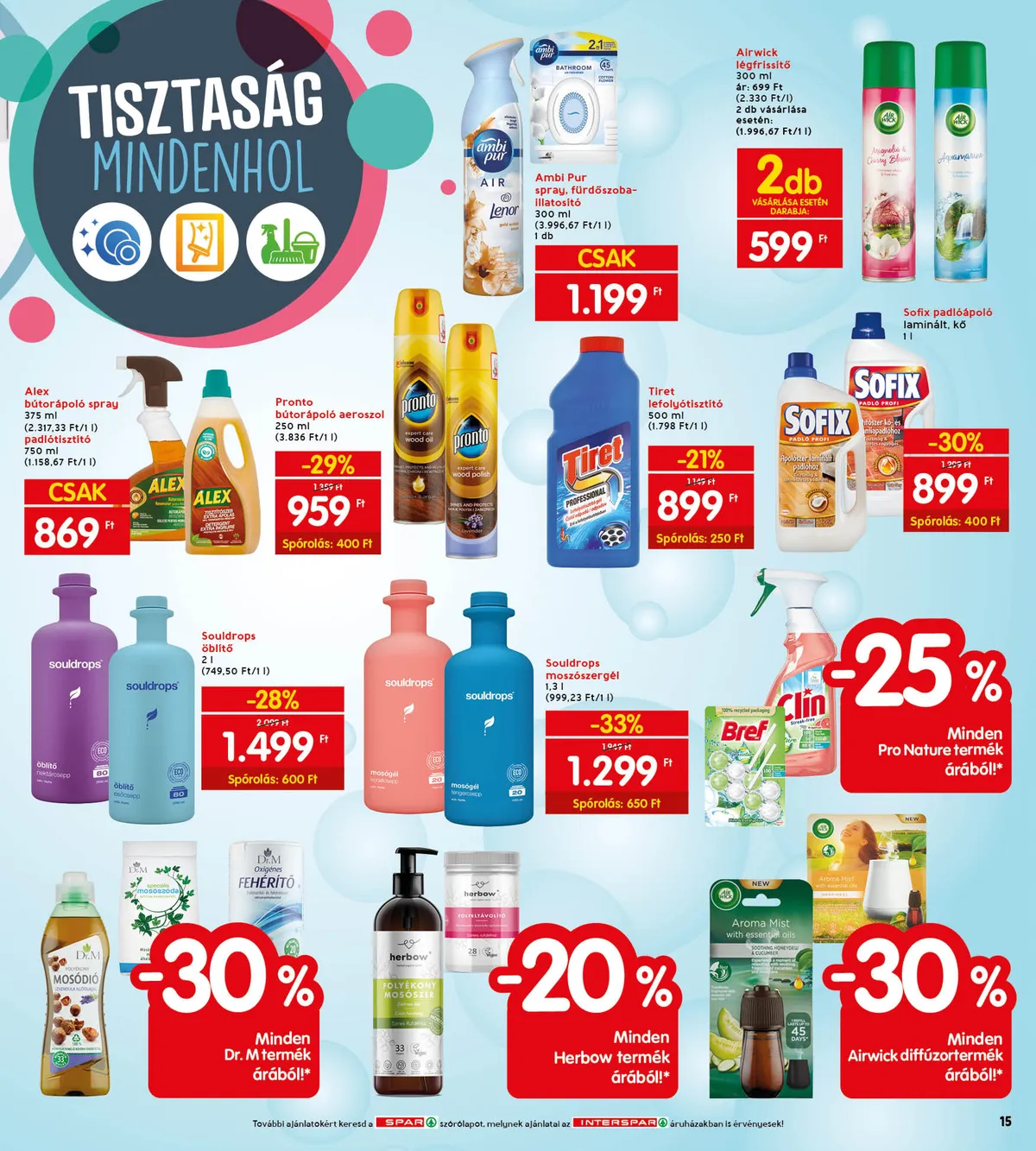 Interspar akciós újság 09.29–10.05 – 21. oldal