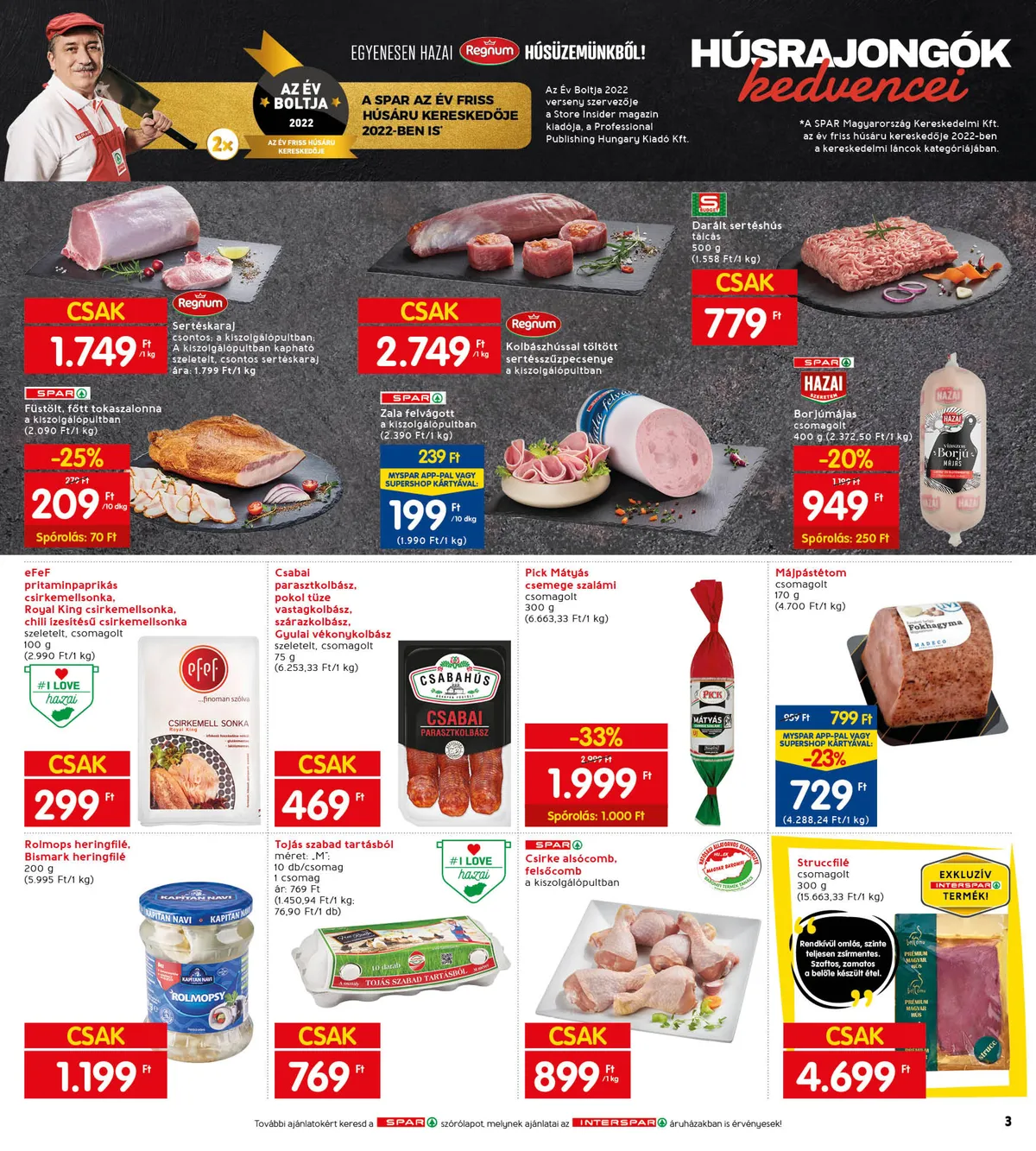 Interspar akciós újság 09.29–10.05 – 5. oldal
