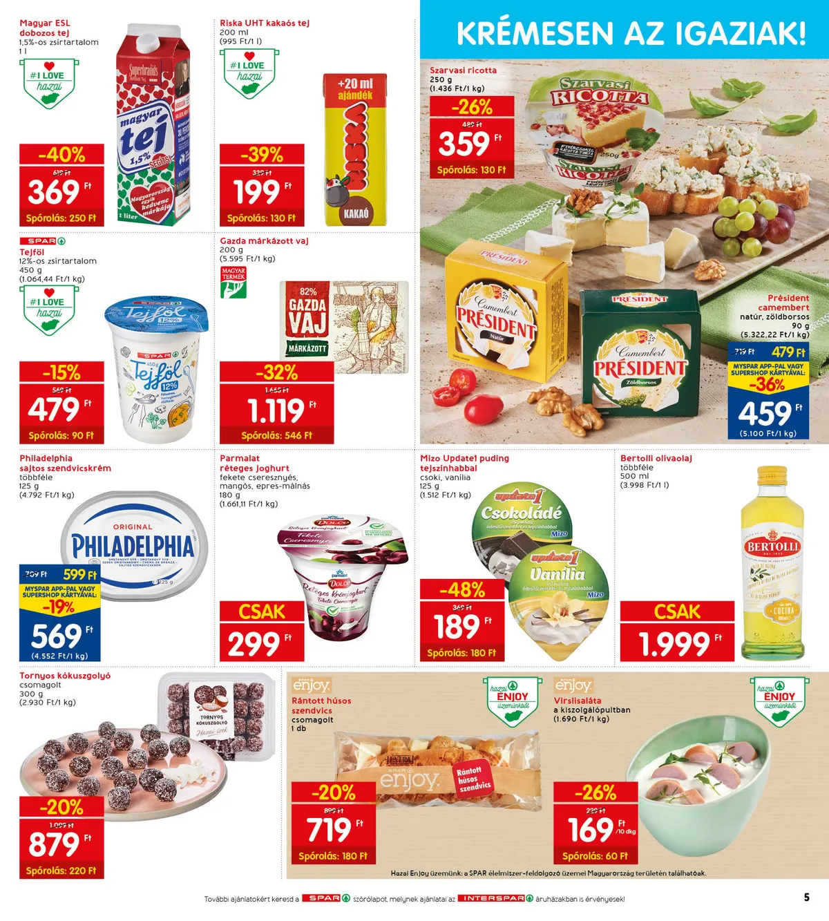 Interspar akciós újság 09.29–10.05 – 9. oldal